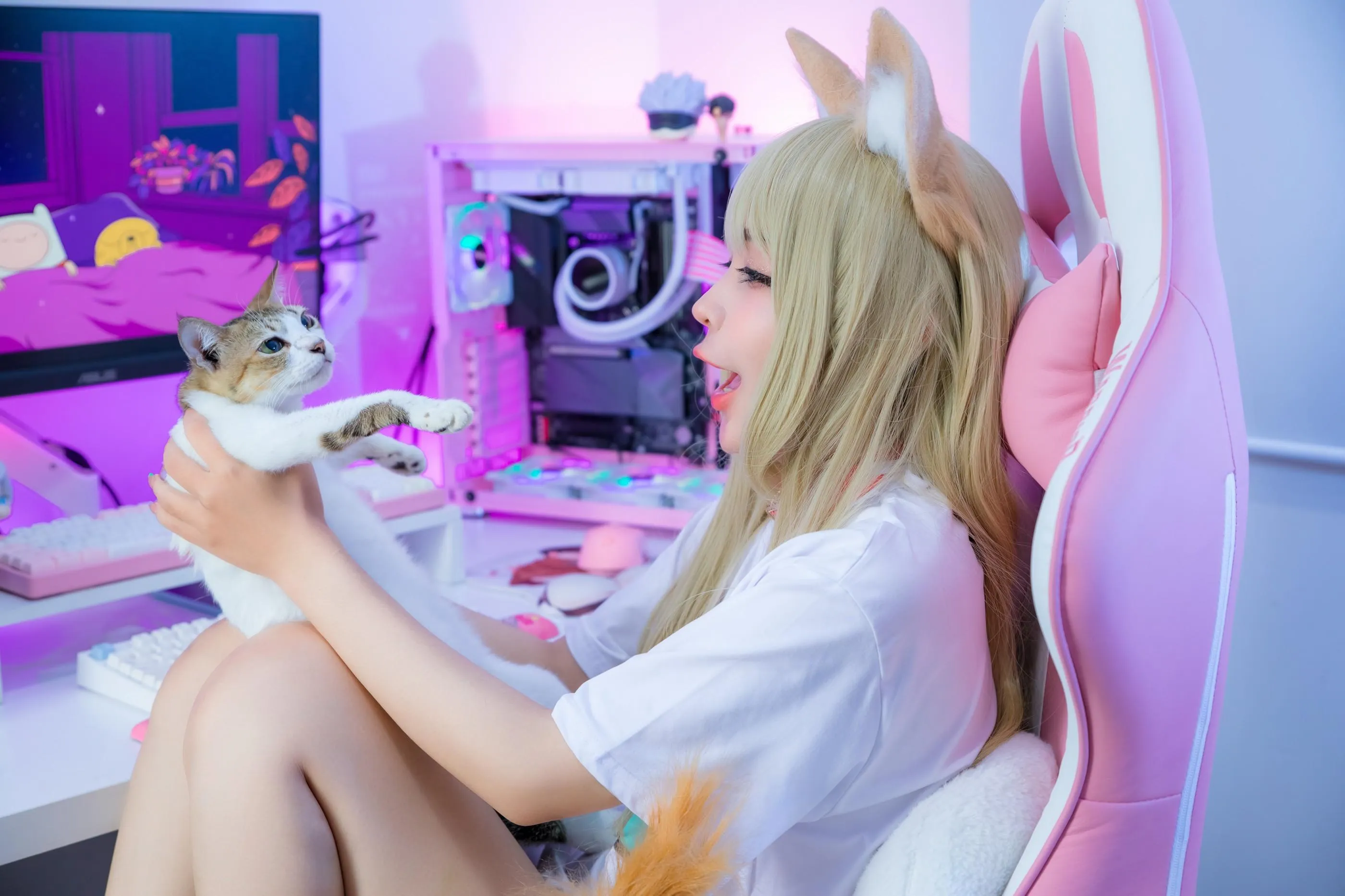 UmekoJ – NO.048 Kinako Neko [COMPLETE SET]-Kinako HD [71P]插图5